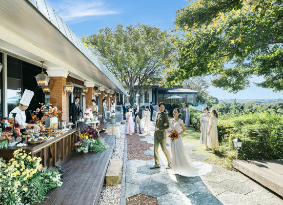 挙式会場（チャペル）・披露宴会場 | THE ORIENTAL TERRACE HIDEAWAY