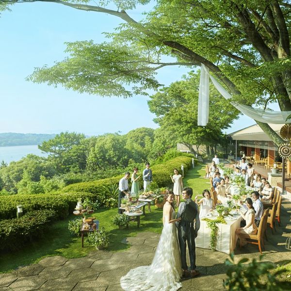 広大なガーデンで本物の自然に囲まれたウェディングを|THE ORIENTAL TERRACE HIDEAWAY（ジオリエンタルテラス ハイダウェイ）の写真(1179077)