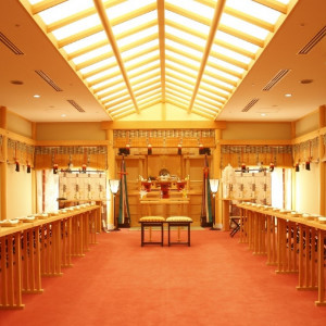 ホテル館内には神前式が行える本格的な神殿も！|ホテルグランヒルズ静岡（旧ホテルセンチュリー静岡）の写真(830635)