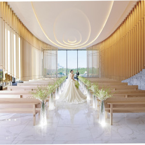 下見した会場の写真