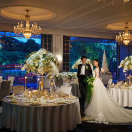 【夕方来館限定】ライトアップの庭見え会場×『食のオータニ』ランチ券付