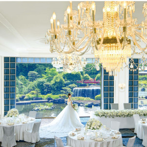 満席 チャペル入場体験&庭見え本番前見学×食のオータニ★ビュッフェ券付