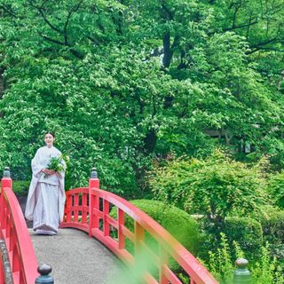 【和婚ご検討のおふたりへ】本格神殿＆1万坪の日本庭園×スイーツ体験