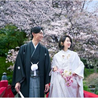 《和婚の方必見》友人参列OKの本格神殿＆庭見え絶景会場×伝統の美食体験
