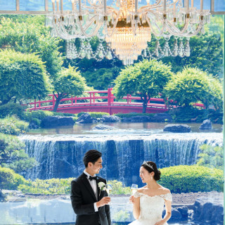 1万坪の日本庭園×VRで絶景会場見学×食のオータニ★ビュッフェ券付