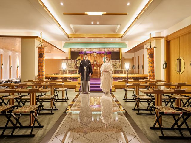 伝統の神前挙式会場見学