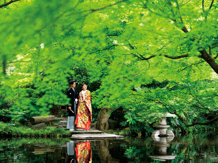 四季折々の美しさと、日本文化の粋を感じる和の結婚式