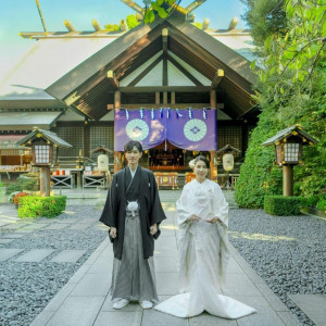 【当館人気NO.1】神前式創始の神社で叶う◆伝統の和婚フェア