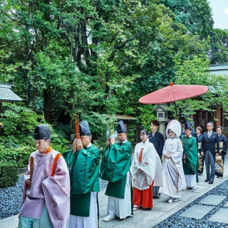 【当館人気☆縁結びの神社で叶う】神前式創始の神社で本格和婚