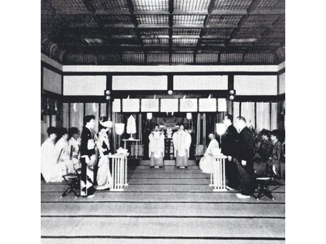 ◆初めての神前式を行った東京大神宮◆