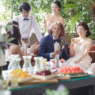 ご来館された全員に結婚式当日のご新郎様ご新婦様の宿泊部屋プレゼント♪