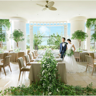 【X'mas限定*150万優待】海見え会場×挙式&ドレス体験×和牛試食