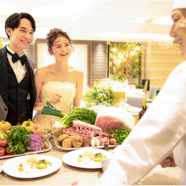 緑が溢れるフランクスだからこそ叶う最高の結婚式