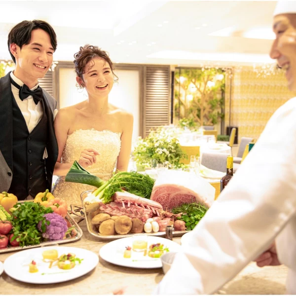 緑が溢れるフランクスだからこそ叶う最高の結婚式