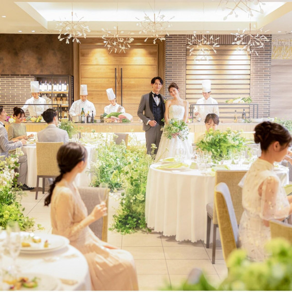 新緑が溢れ、穏やかな気候で叶える春婚プラン