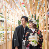 神社夏の祭事「縁むすび風鈴」。この時期のロケーション撮影は大人気!夏ならではの思い出写真を残そう