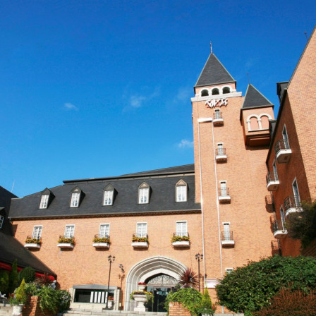 レンガ造りのお城の形をした外観 京浜東北線（南浦和駅～蕨駅間）から見えます|ベルヴィ武蔵野の写真(570038)