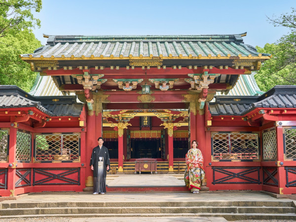 日本情緒が息づく湯島天満宮など格式高い6社の神社で 古式ゆかしき挙式を