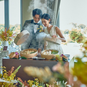 直前OK【本番直前体験】絶景チャペル体験×料理演出体験×ギフト1万円