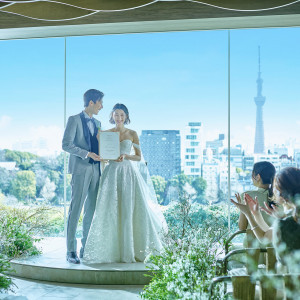 【好評につき追加】年1BIG！自然と景色に祝福されるチャペルフェア