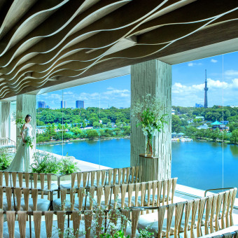 パーク&シティビューの真ん中に東京スカイツリー®自然のぬくもりがあふれる上質な神聖空間