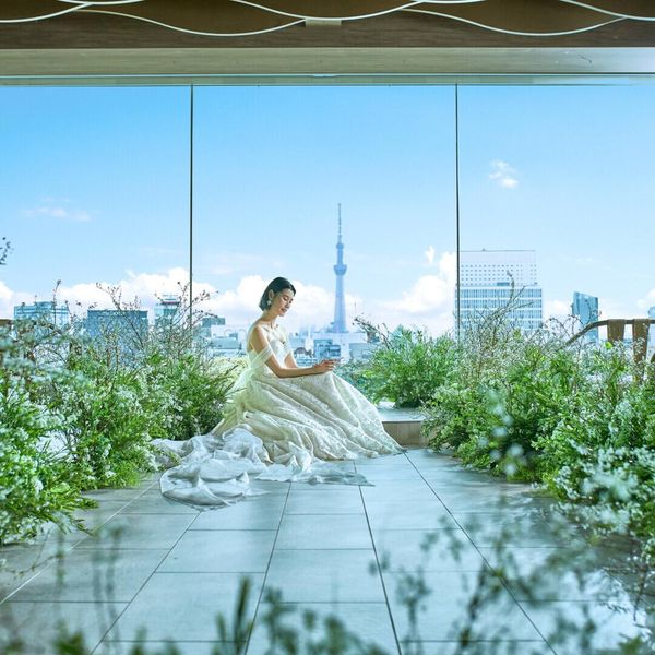 スカイツリーも見える絶景の上野の景色の中思い出となる一枚を是非