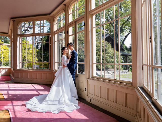 近隣での神社挙式や前撮りが可能