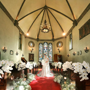 下見した会場の写真