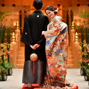 お色直しで和装もおすすめ|ホテルモントレ大阪の写真(44544316)