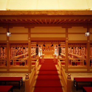総檜造りの本格的な神前式場|ホテルモントレ大阪の写真(241171)