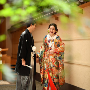 <天翔殿>本格的な神殿で、厳かで神聖な挙式を|ホテルモントレ大阪の写真(38433401)