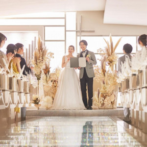 月末BIG【AMがオトク】きらめくチャペル体験＊豪華試食＆ドレス試着