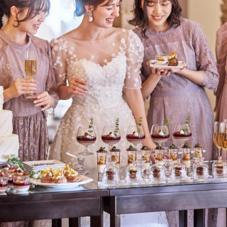 【Xmas*10大特典】きらめくチャペル体験*4万試食&人気ドレス試着