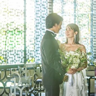 ウェディングドレスの種類も多数ご用意