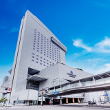 ホテル外観・大分駅からはアーケードをお通り頂きますとアーケードで繋がっています