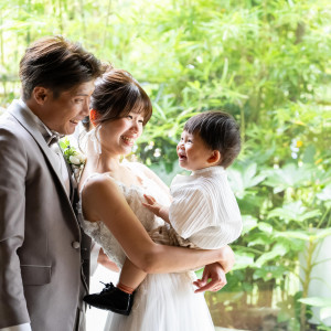 子供様の参加型演出も可能！リングボーイ・リングガール子供達の思い出に。|ホテルフラッグス佐世保九十九島の写真(52374106)