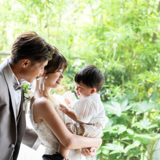 【パパママ&マタニティ】お子様も一緒に結婚式★安心7大優待