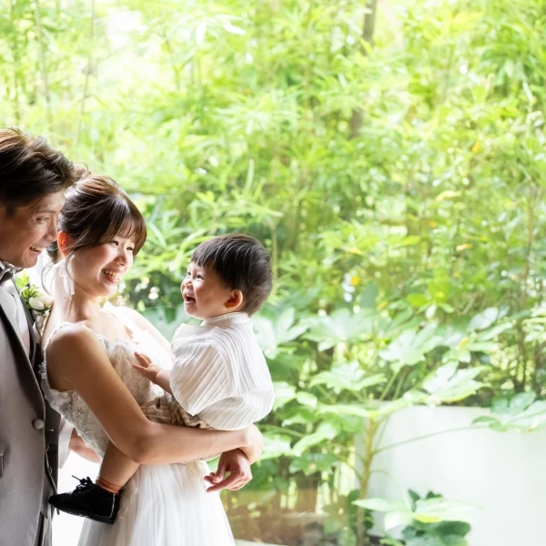 大切な家族と一緒に迎える特別な一日