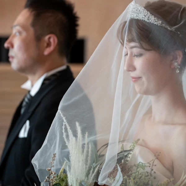 挙式を前に胸が高鳴る特別な瞬間