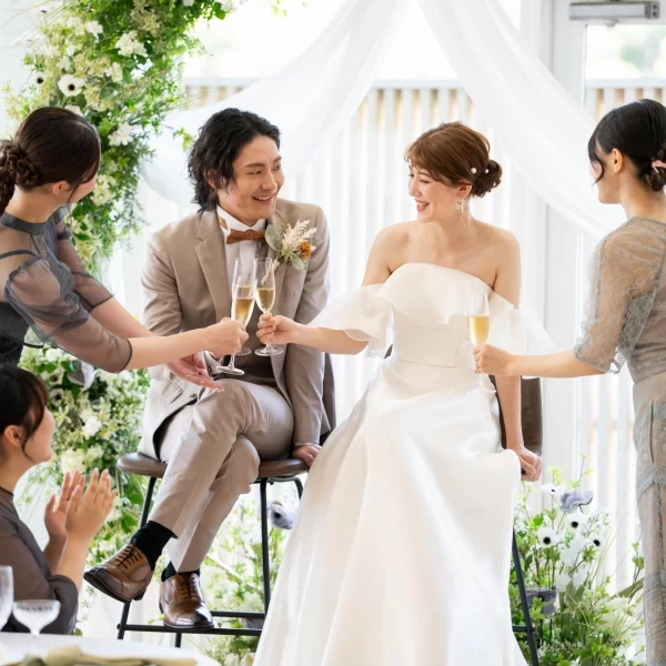 ゲストと楽しく過ごすひととき