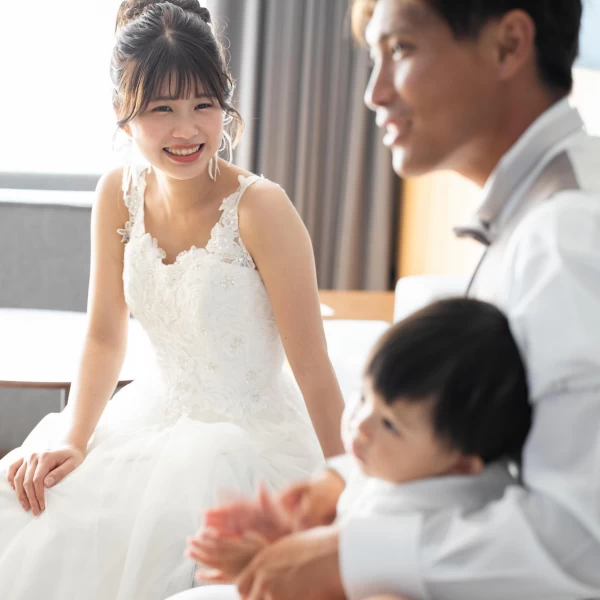 親子の絆を感じる温かなひととき