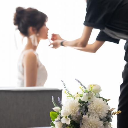 【九州トップクラスのドレス所有数】自社ドレスブティック『ティアラブティック』。ブラインド衣裳や最新トレンドを抑え、グループ内での取り寄せレンタルも可能◎|ホテルフラッグス佐世保九十九島の写真(54709545)