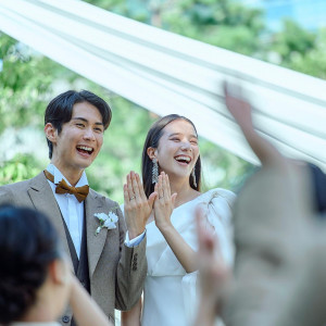 \待望リニューアル/花と緑溢れるFlowerチャペル*憧れ花嫁体験