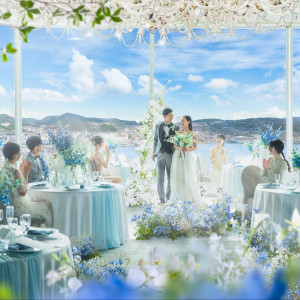 【五感で感じる】新チャペル×絶景演出体験×牛フィレ豪華試食