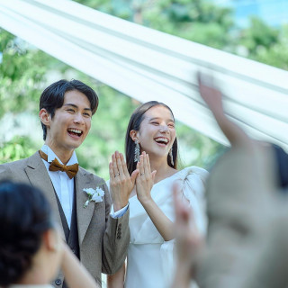 \待望リニューアル/花と緑溢れるFlowerチャペル*憧れ花嫁体験