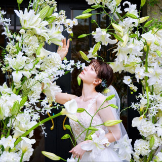 \待望リニューアル/花と緑溢れるFlowerチャペル*憧れ花嫁体験