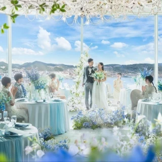 当館最大*豪華18大特典／3万相当コース和牛試食◆絶景×チャペル