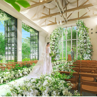 ＼待望！リニューアル／Flowerチャペル*憧れ花嫁体験 ※試食付き