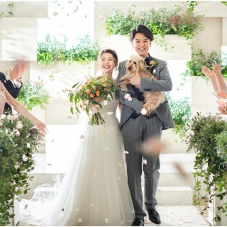 【愛犬と一緒に結婚式】大切な家族と一緒に叶える挙式+披露宴