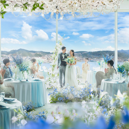 【THE BRITISH】贅沢に眺望を望む洗練された大人のパーティ会場は招くだけでゲストへのプレゼントになると評判！